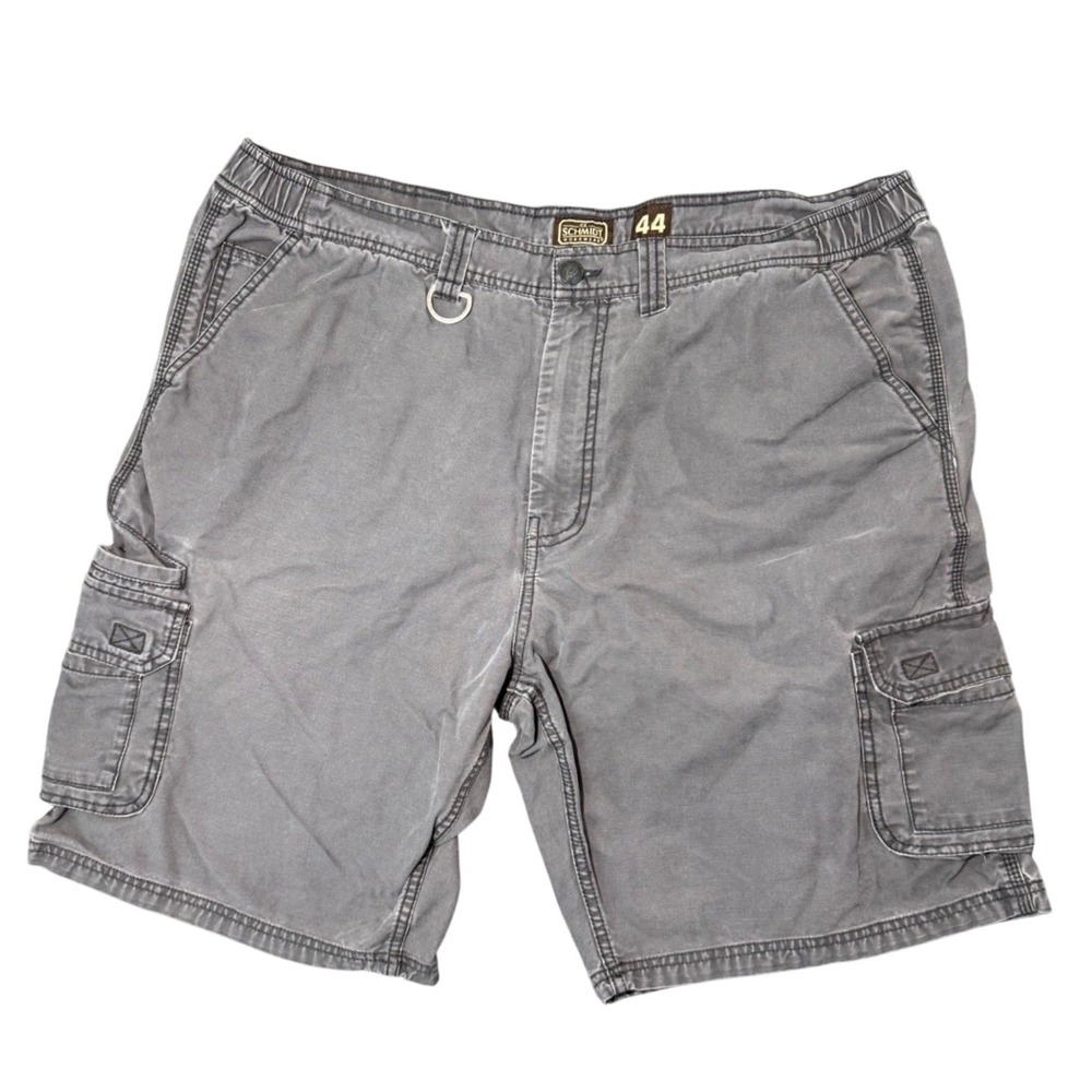 C.E. Schmidt Cargo Shorts Mens 44 Gray‎ Relaxed Fit Workwear Utility